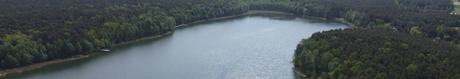 Jezioro Skrzyneckie z dron
