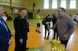 2017.02.04 - V Powiatowy Turniej Halowej Piłki Nożnej Ochotniczych Straży Pożarnych w Baruchowie