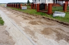Przebudowa drogi wewnętrznej w Kłotnie