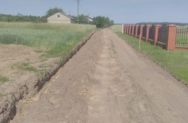 Przebudowa drogi wewnętrznej w Kłotnie
