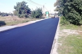 Przebudowa drogi w miejscowości Goreń Duży