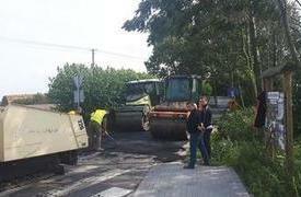 Przebudowa drogi w miejscowości Boża Wola