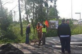 Przebudowa drogi w miejscowości Boża Wola