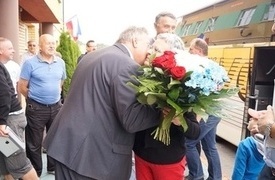Wizyta gości z Francji w dniu 16.08.2014r.