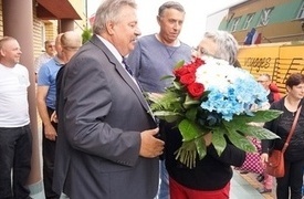 Wizyta gości z Francji w dniu 16.08.2014r.