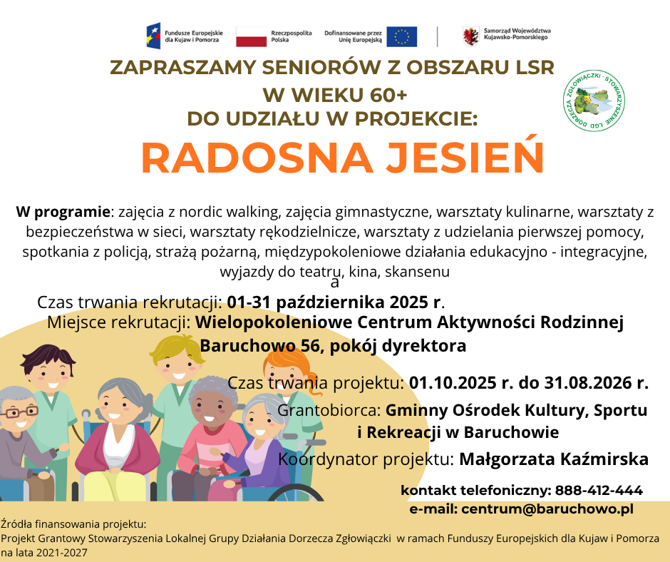 Zachęcamy senior&oacute;w