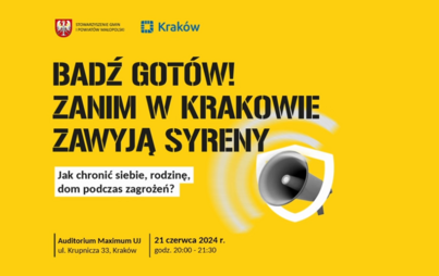 Zdjęcie do Relacja filmowa - Bądź got&oacute;w! Zanim w Krakowie zawyją syreny