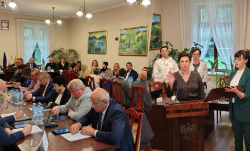 Zdjęcie do Sprawozdanie z Nadzwyczajnej  IX Sesji Rady Gminy Baruchowo